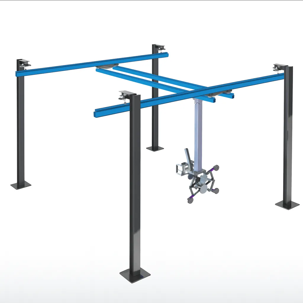 LWCW for 350 kg lifter - 12x6  m columns